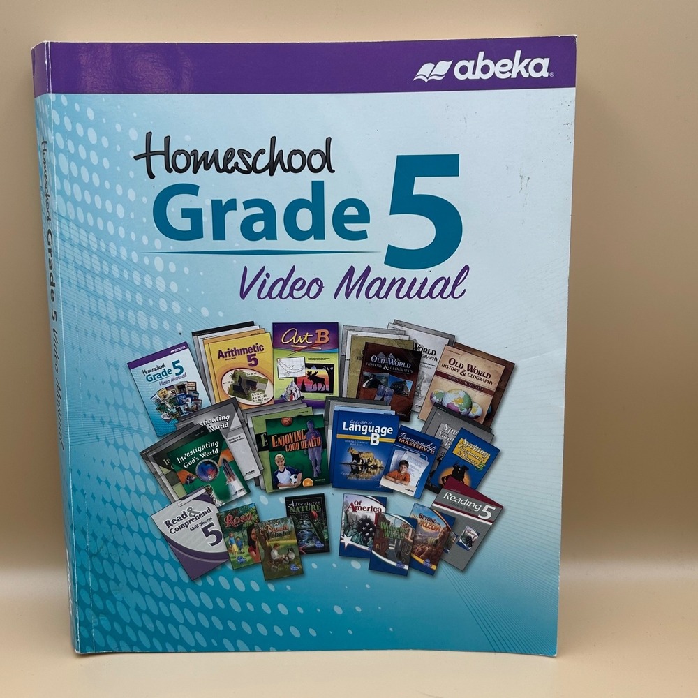 Abeka Homeschool Grade 5 Video Manual 5th Edition Teacher Guide 30531603